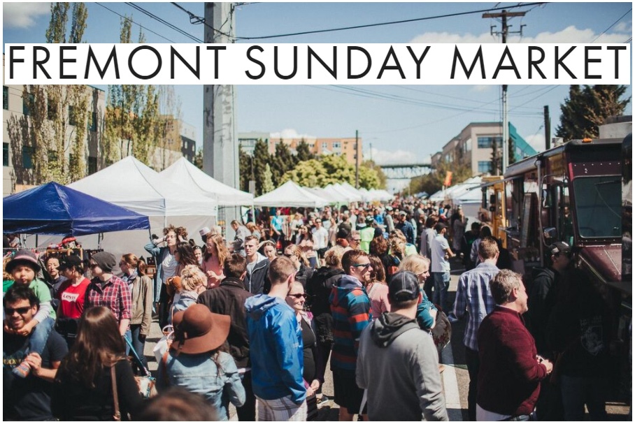 Fremont Sunday Market in Seattle