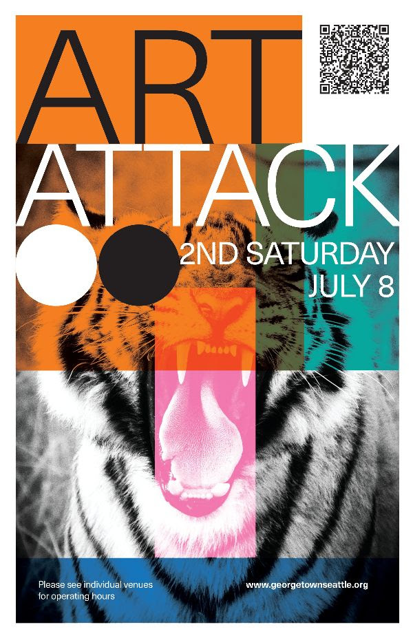 Art Attack Art Walk Seattle Art Calendar Local art