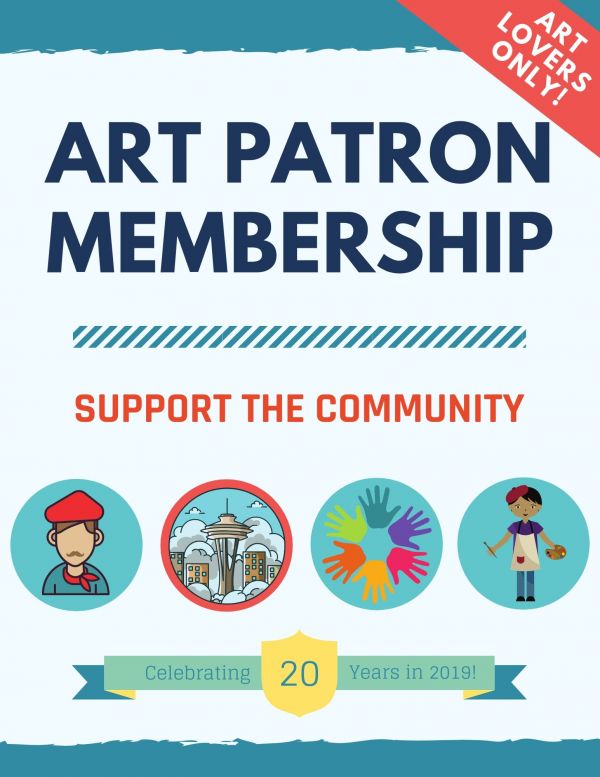 Seattle Artist Art Patron Membership