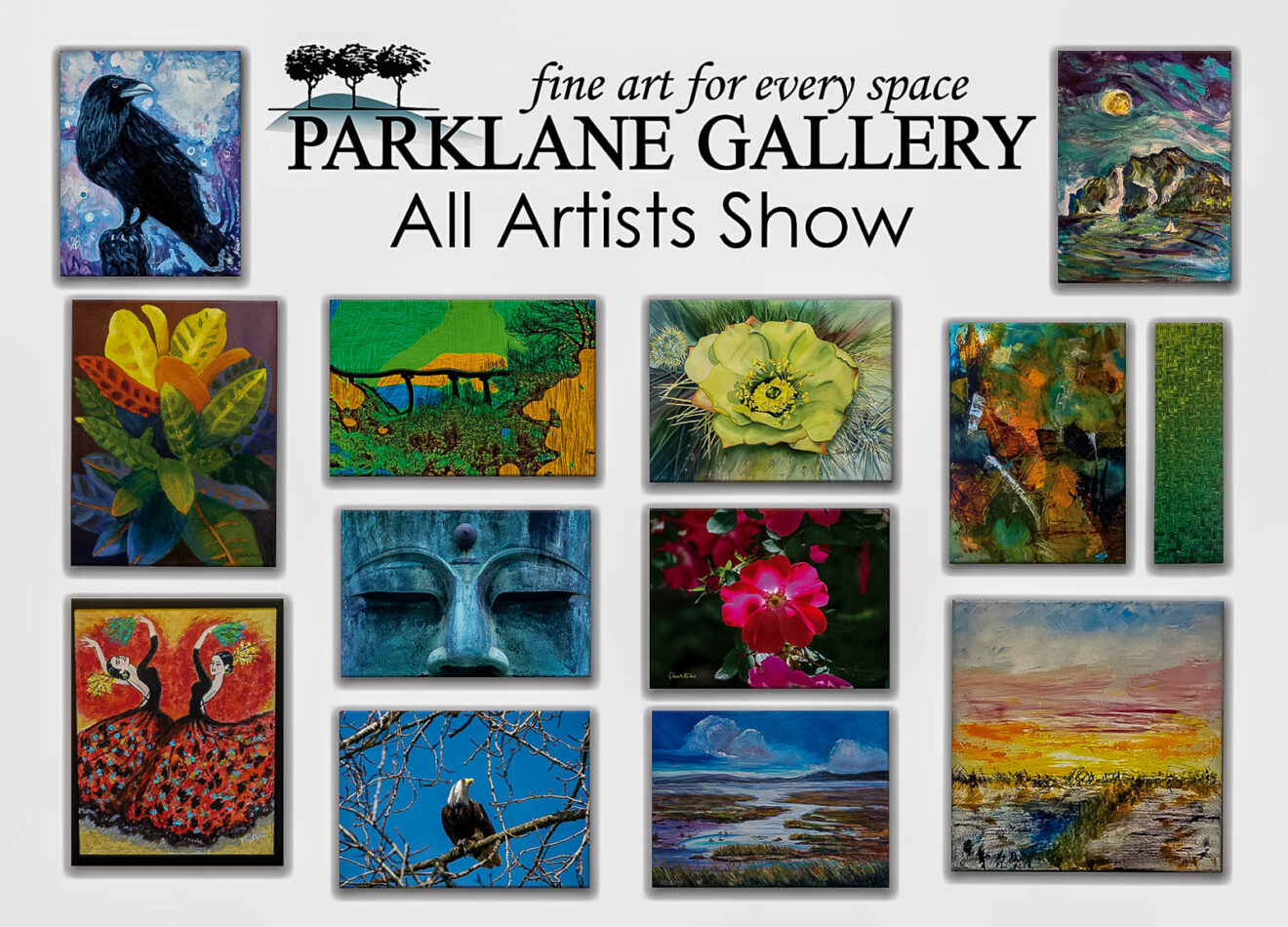 Parklane Gallery Presents it’s All Member Show 2024 Seattle Art