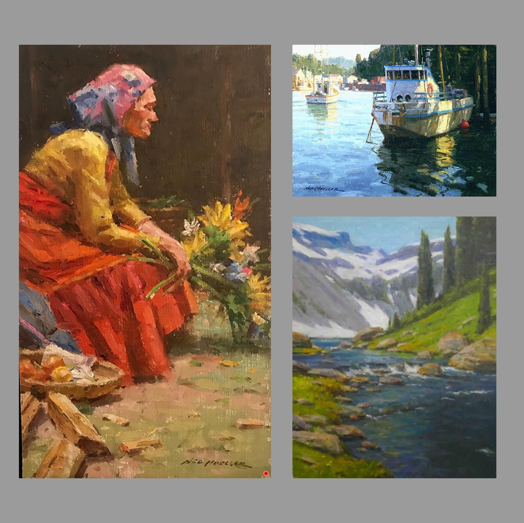 Weekly Online Painting Classes with Ned Mueller