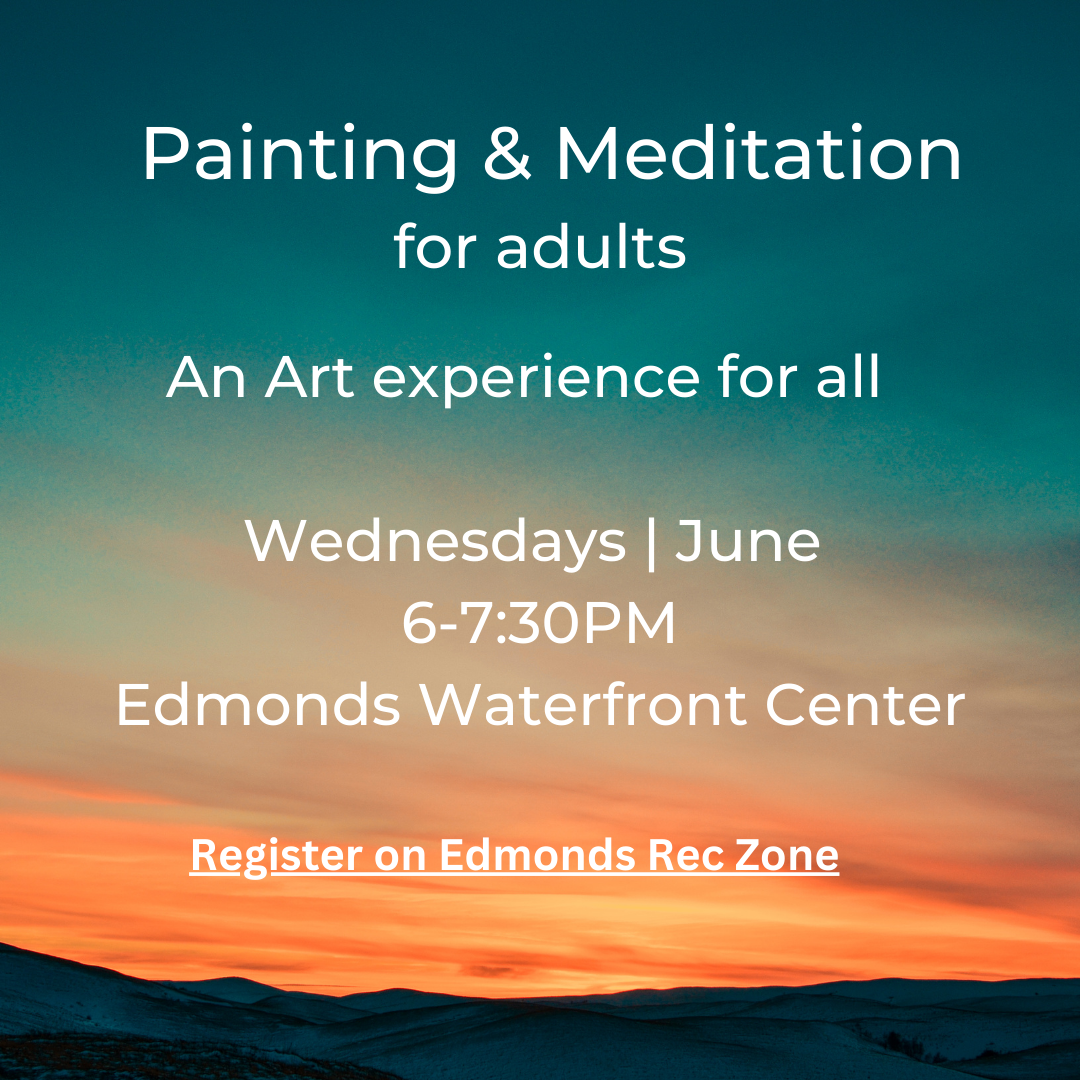 Watercolor + Meditation, Adults 